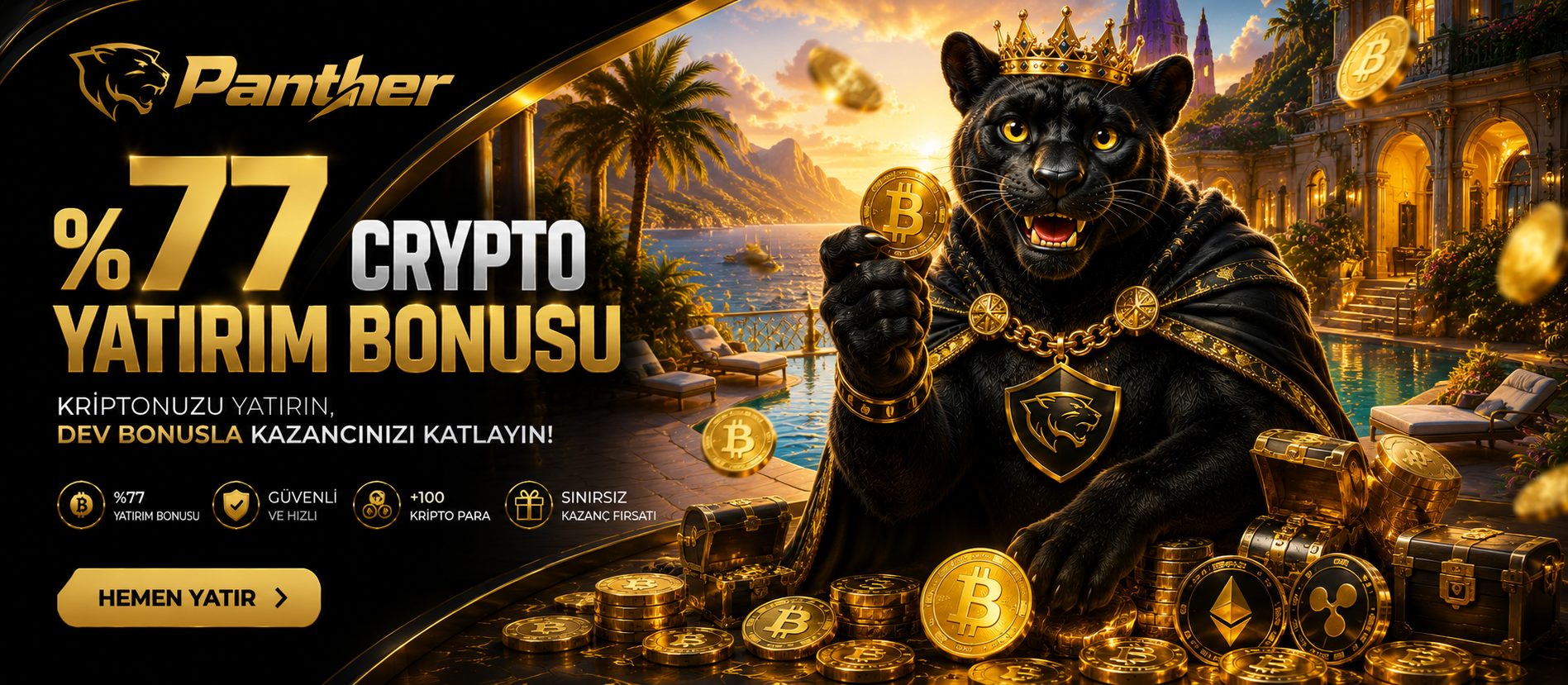 %77 Crypto Yatırım Bonusu